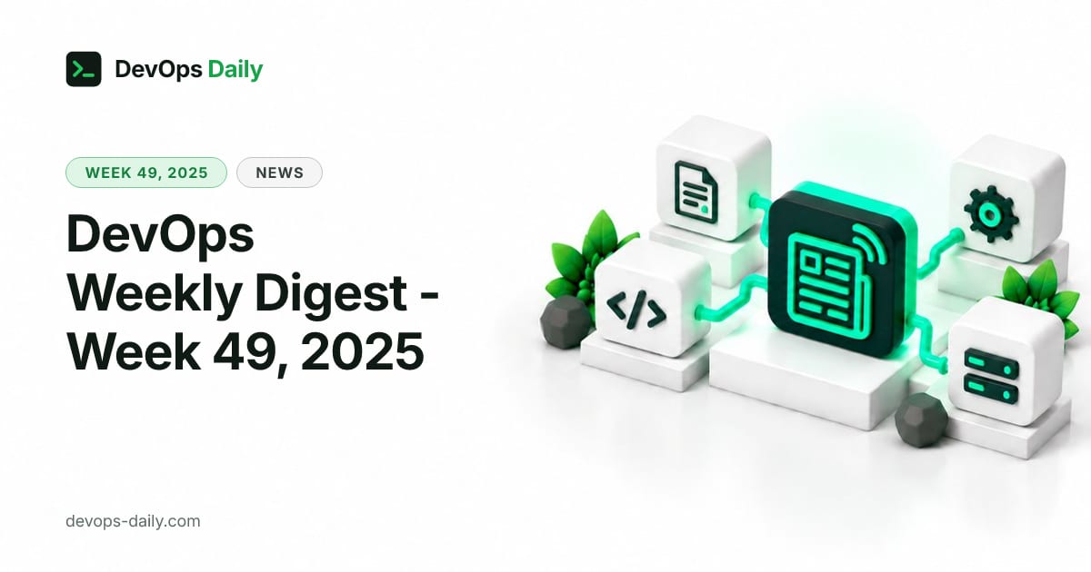 DevOps Weekly Digest - Week 49, 2025