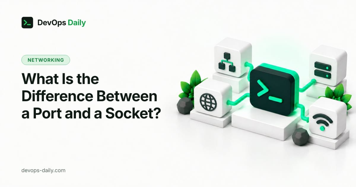 What Is the Difference Between a Port and a Socket?