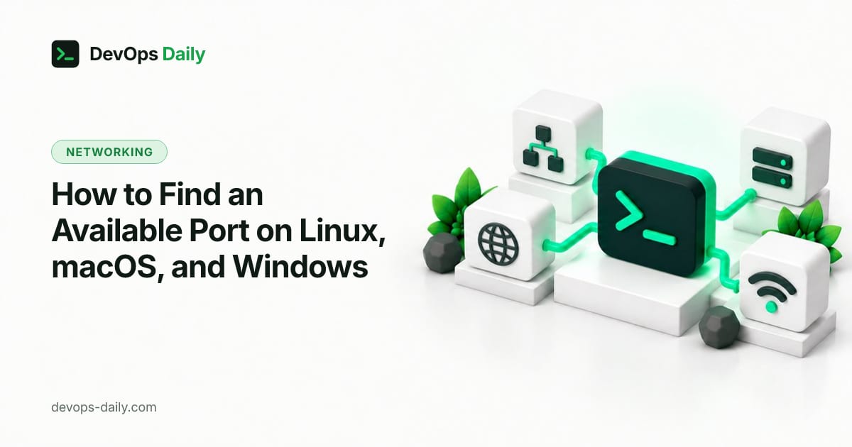 How to Find an Available Port on Linux, macOS, and Windows