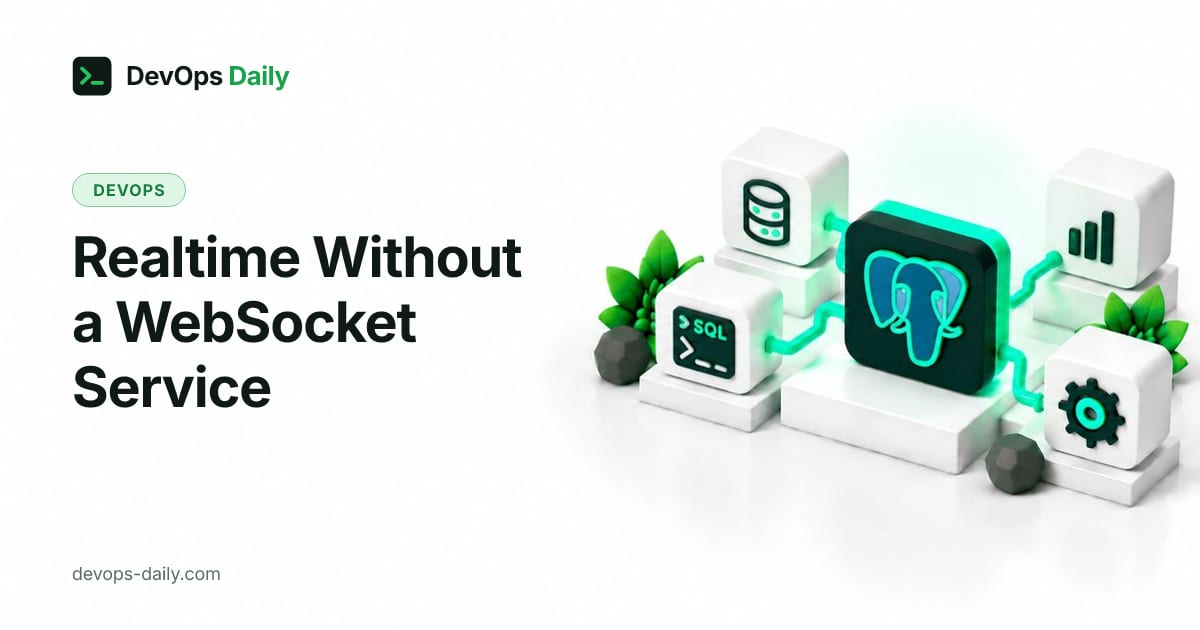 Realtime Without a WebSocket Service