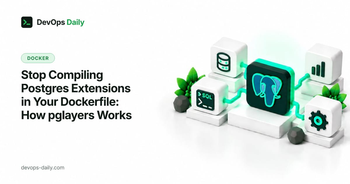 Stop Compiling Postgres Extensions in Your Dockerfile: How pglayers Works