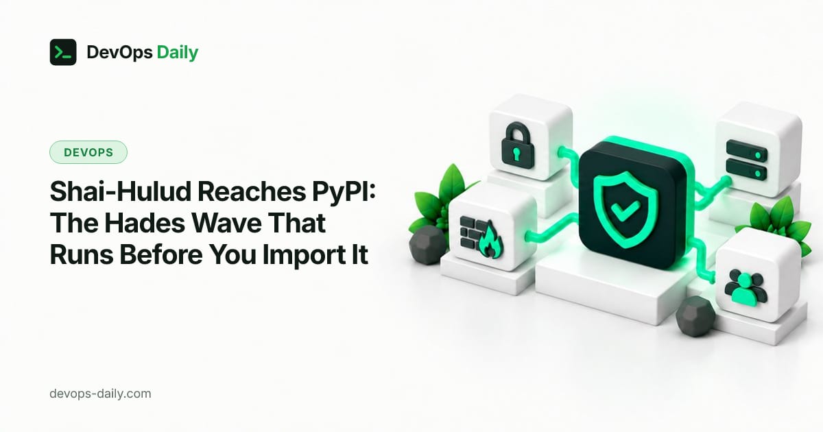 Shai-Hulud Reaches PyPI: The Hades Wave That Runs Before You Import It