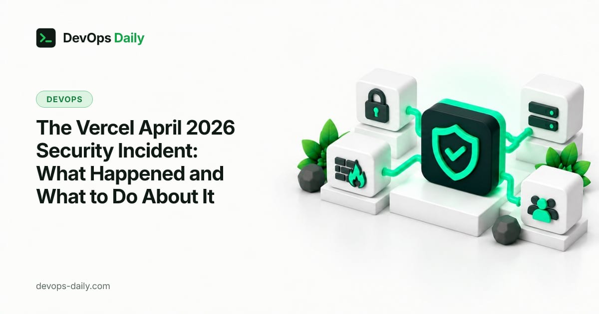 The Vercel April 2026 Security Incident: What Happened and What to Do About It